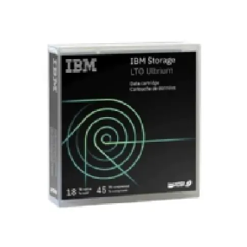 Bilde av best pris IBM - LTO Ultrium 9 - 18 TB / 45 TB - uetikettert - grønn PC & Nettbrett - Sikkerhetskopiering - Sikkerhetskopier media