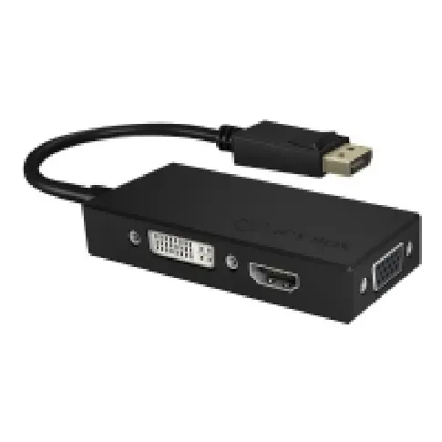 Bilde av best pris ICY BOX IB-AC1031 - Videotransformator - DisplayPort - DVI, HDMI, VGA - sortering PC-Komponenter - Skjermkort & Tilbehør - USB skjermkort