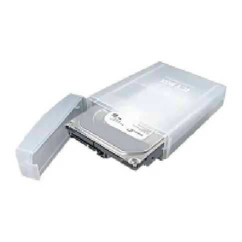Bilde av best pris ICY BOX IB-AC602a - Beskyttelsesboks for harddisk - gjennomsiktig PC-Komponenter - Harddisk og lagring - Harddisk tilbehør