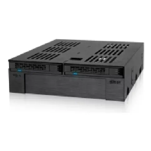 Bilde av best pris ICY Dock ExpressCage MB322SP-B - Bevegelig lagerrack - fra 5,25 til 3,5 / 2,5 - svart PC & Nettbrett - Tilbehør til servere - Diverse