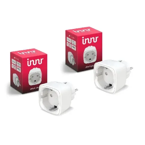 Bilde av best pris INNR - 2x Smart Plug - 1-Pack EU, Philips Hue-kompatibel - Bundle - Elektronikk