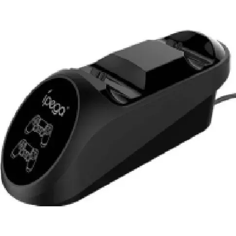 Bilde av best pris IPEGA PG-9180, PlayStation 4, PlayStation 5, Ladestativ, Sort, USB, Koblet med ledninger (ikke trådløs), Bordklemme Gaming - Styrespaker og håndkontroller