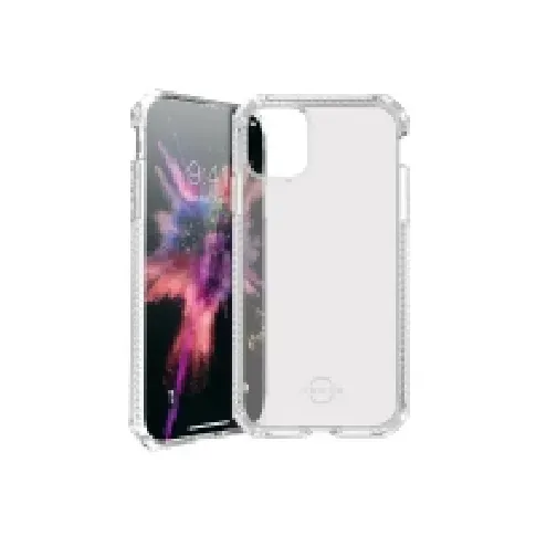 Bilde av best pris ITSKINS Spectrum Clear - Baksidedeksel for mobiltelefon - termoplast-polyuretan (TPU) - gjennomsiktig - for Apple iPhone 11 Pro, X, XS Tele & GPS - Mobilt tilbehør - Deksler og vesker