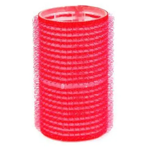 Bilde av best pris Icon Sibel Velcro Roller Red 36mm 12pcs Hårpleie - Hårpynt og tilbehør - Hårruller