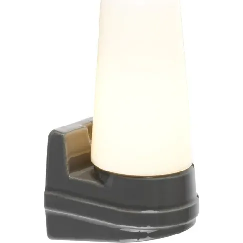 Bilde av best pris Ifö Bernadotte speillampe, enkel, grå Lamper &amp; el > Lamper &amp; spotter