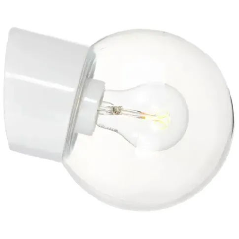 Bilde av best pris IföClassic Globe vegglampe,Ø15 cm, hvit Vegglampe