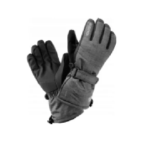 Bilde av best pris Iguana Axel Dark Gray Melange/Black ski gloves s/M Sport & Trening - Ski/Snowboard - Skihansker