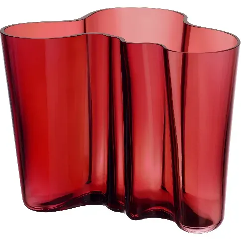 Bilde av best pris Iittala Alvar Aalto Collection Vase 160 mm Tranebær Vase