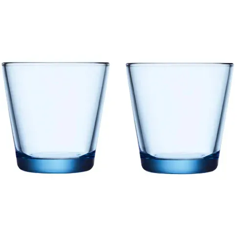 Bilde av best pris Iittala Kartio Glass 21 cl Aqua 2-pk Drikkeglass