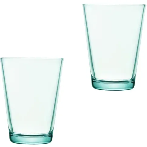 Bilde av best pris Iittala Kartio Glass 40 cl Vanngrønn 2-pack Drikkeglass