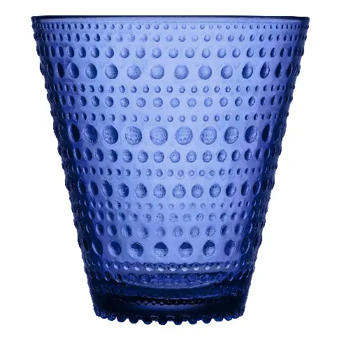 Bilde av best pris Iittala Kastehelmi glass 30 cl 2 stk, ultramarinblå Drikkeglass