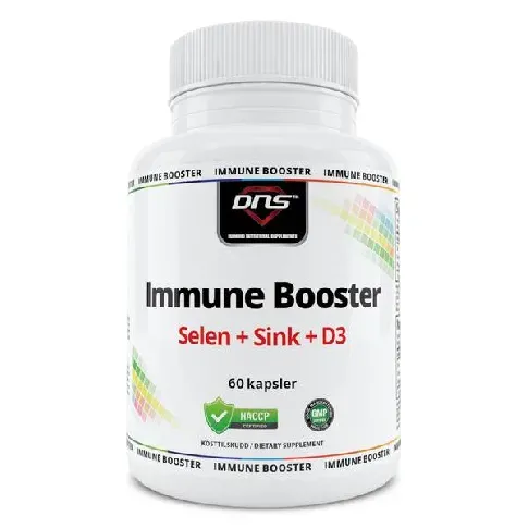 Bilde av best pris Immune Booster - Selen + Sink + D3 Vitamin - 60 kapsler Nyheter