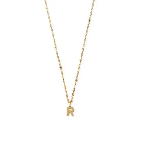 Bilde av best pris Initial R Satellite Chain Necklace - Accessories