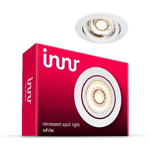 Bilde av best pris Innr - Recessed Spot Light White - Single Spot (Extension Set) - Zigbee - Elektronikk