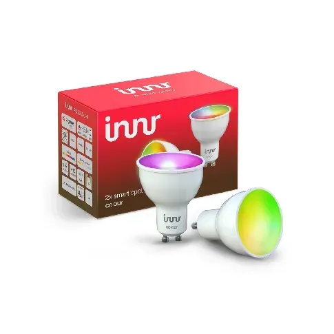 Bilde av best pris Innr - Smart Spot GU10 Color - 2-pakning- Zigbee - Elektronikk