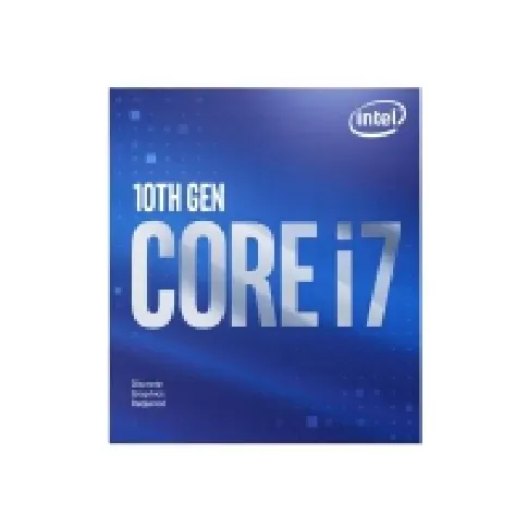 Bilde av best pris Intel Core i7 10700F - 2.9 GHz - 8 kjerner - 16 tråder - 16 MB cache - LGA1200 Socket - Boks PC-Komponenter - Prosessorer - Intel CPU