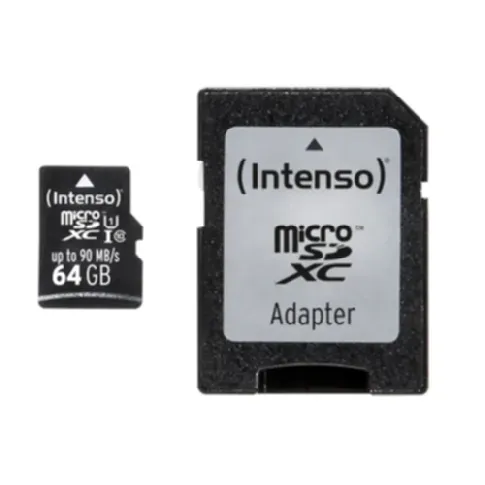 Bilde av best pris Intenso Intenso Micro SD 64GB UHS-I Professional Minnekort,Elektronikk,Minnekort