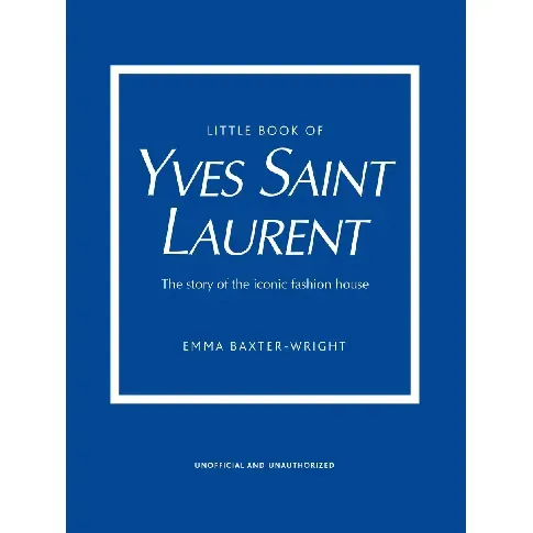 Bilde av best pris  InteriørNew Mags Little Book Of Yves Saint Laurent - Blue