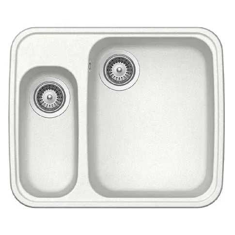 Bilde av best pris Intra Granite Classic N150 Kjøkkenvask Alpina Hvit Kjøkkenvask