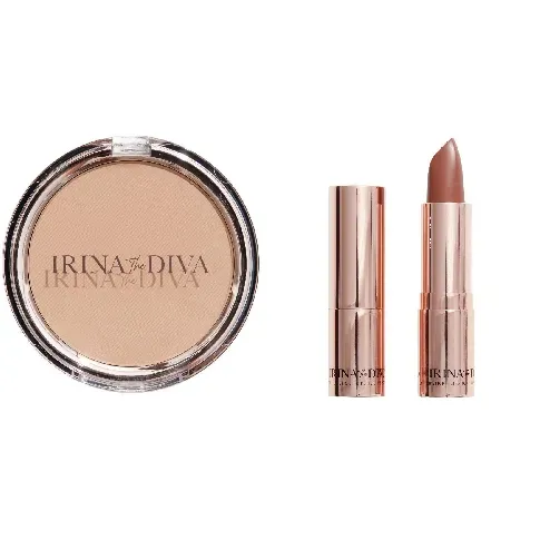Bilde av best pris Irina The Diva - Lipstick 003 BEAUTY BOSS + Filter Matte Bronzing Powder Natural Beauty 001 - Skjønnhet