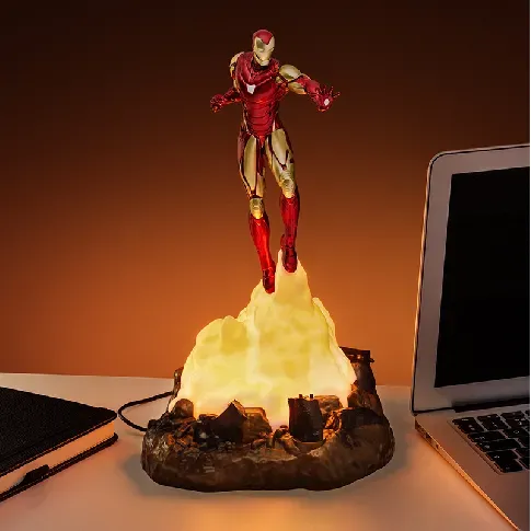Bilde av best pris Iron Man Diorama Light - Fan-shop