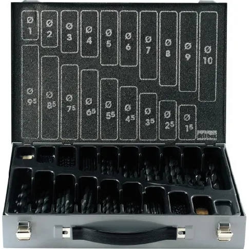 Bilde av best pris Irwin borsett - koffert med hss Metalbor 1-10 mm - 170 stk Verktøy > Tilbehør til verktøy