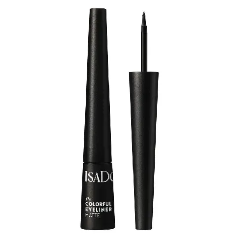 Bilde av best pris IsaDora Colorful Eyeliner 10 Black 2,5ml Sminke - Øyne - Eyeliner