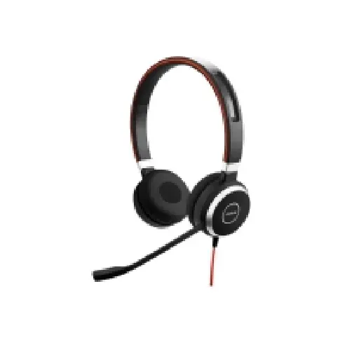 Bilde av best pris JABRA EVOLVE 40 UC Duo headset only with 3.5mm Jack without USB Controller headband - Discret Boomarm TV, Lyd & Bilde - Hodetelefoner & Mikrofoner