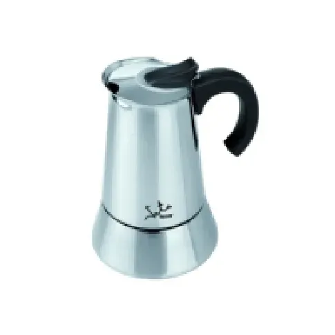 Bilde av best pris JATA Odin, Moka pot, Svart, Rustfritt stål, Rustfritt stål, 10 kopper, 1 stykker Kjøkkenapparater - Kaffe - Stempelkanner