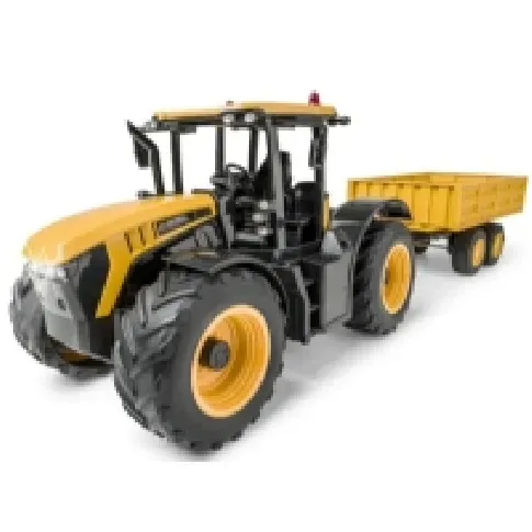 Bilde av best pris JCB Fastrac 4220 Fjernstyret Tractor med trailer 1:16 2.4G Radiostyrt - RC - Andre - Traktor & landbruk