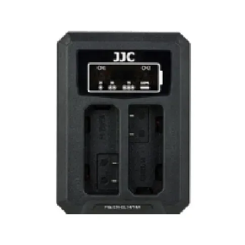 Bilde av best pris JJC kameralader Dual Channel Dobbel USB-lader for Nikon En-el14 / En-el14a Strøm artikler - Batterier - Batterilader
