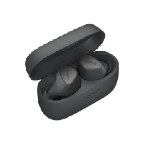 Bilde av best pris Jabra Elite 4 - True wireless-hodetelefoner med mikrofon - i øret - Bluetooth - aktiv støydemping - mørk grå TV, Lyd & Bilde - Hodetelefoner & Mikrofoner