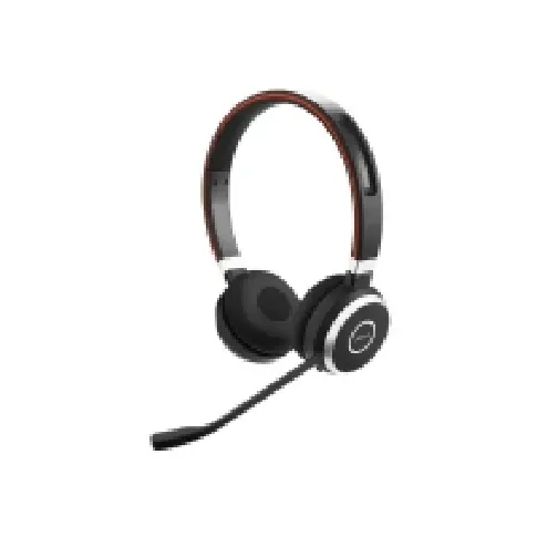 Bilde av best pris Jabra Evolve 65 SE MS Stereo - Hodesett - on-ear - Bluetooth - trådløs - USB - med ladestativ - Certified for Microsoft Teams - for Jabra Evolve LINK 380a MS TV, Lyd & Bilde - Hodetelefoner & Mikrofoner