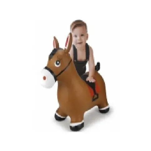 Bilde av best pris Jamara Hopping animal horse brown with pump, Dyr, 1 år, Brun Utendørs lek - Basseng & vannlek - Badedyr & leker