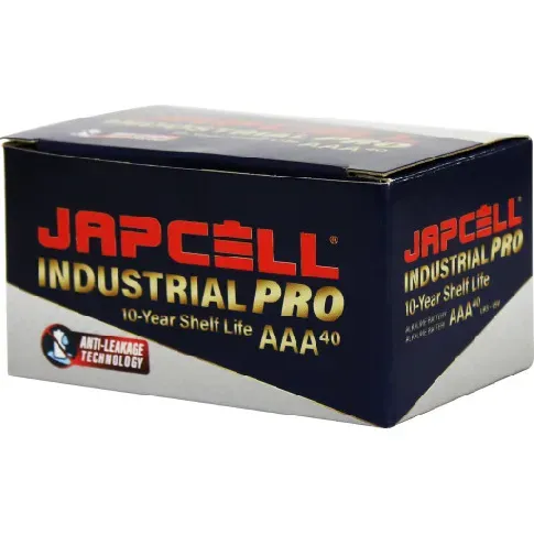 Bilde av best pris Japcell Industrial PRO batteri, AAA/LR03, 40 stk. Backuptype - Værktøj
