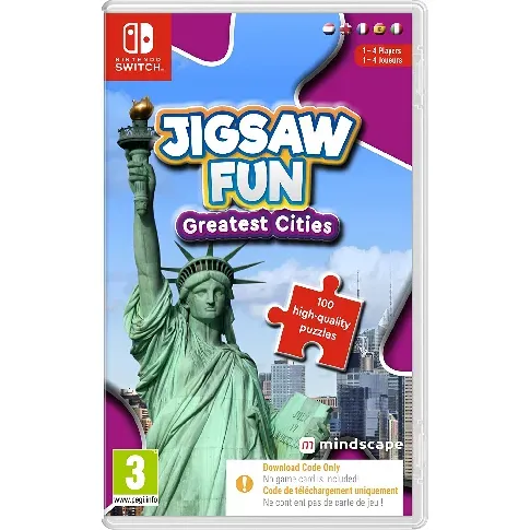 Bilde av best pris Jigsaw Fun: Greatest Cities (Code in a Box) - Videospill og konsoller