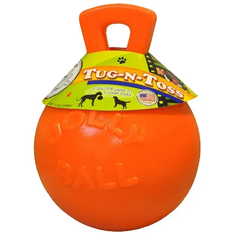 Bilde av best pris Jolly Pets - Tug-N-Toss 10cm Orange (Vanilla Smell) - (JOLL044C) - Kjæledyr og utstyr