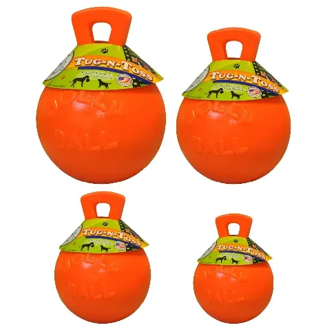 Bilde av best pris Jolly Pets - Tug-N-Toss 20cm Orange (Vanilla Smell) - (JOLL046C) - Kjæledyr og utstyr