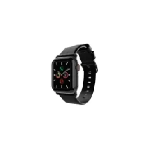 Bilde av best pris Journey Leather Band for Apple Watch 42/44/45mm - Black PC tilbehør - Øvrige datakomponenter - Reservedeler
