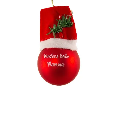 Bilde av best pris Julekule Verdens Beste Mamma Hjem og hage - Dekor - Høytidsdekorasjoner