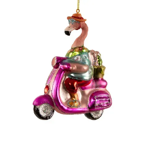 Bilde av best pris Juletrepynt Flamingo 10,4cm Hjem og hage - Dekor - Høytidsdekorasjoner