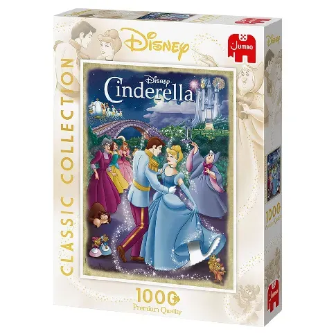 Bilde av best pris Jumbo - Disney Classic: Cinderella (1000 pcs) (JUM9485) - Leker