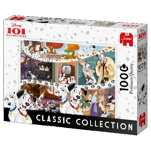 Bilde av best pris Jumbo - Disney Classic Collection: 101 Dalmatians (1000 pieces) (JUM9487) - Leker