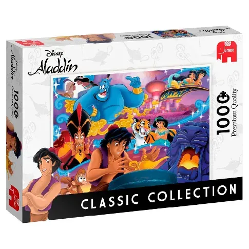 Bilde av best pris Jumbo - Disney Classic Collection: Aladdin (1000 pieces) (JUM8825) - Leker