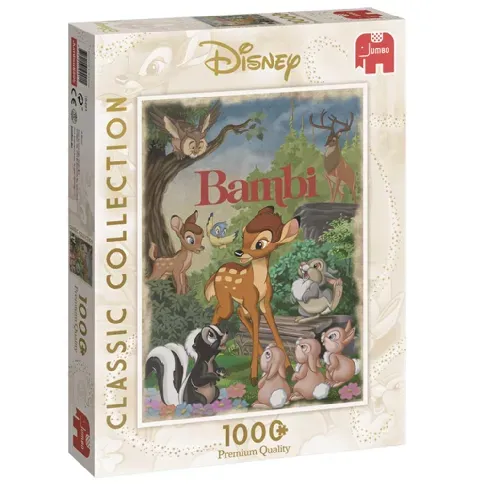 Bilde av best pris Jumbo: Disney Classic Collection - Bambi (1000 pieces) (JUM9491) - Leker