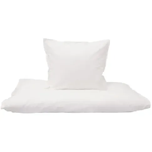 Bilde av best pris Junior sengetøy - 100x140 cm - Hvit - 100% Økologisk bomull - Dozy Innredning , Barnerommet , Junior sengetøy 100x140 cm