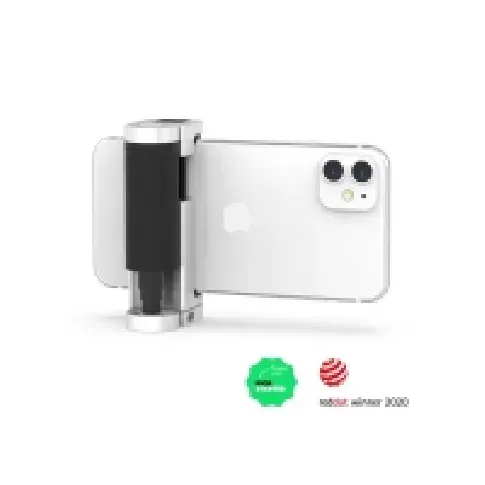 Bilde av best pris Just Mobile Shutter Grip 2 smart camera control for your smartphone - Silver Elektrisitet og belysning - Innendørs belysning - Lysterapi