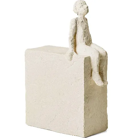 Bilde av best pris Kähler Astro jomfruen 21 cm, hvit Skulptur