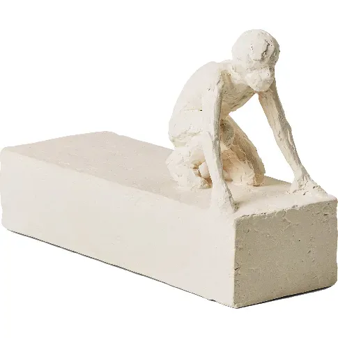 Bilde av best pris Kähler Astro væren 12 cm, hvit Skulptur
