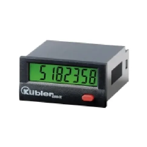 Bilde av best pris Kübler Automation Pulse Counter Codix 130 AC, Indbygningsmål 45 x 22 mm, N/A Strøm artikler - Øvrig strøm - Innbyggings måler